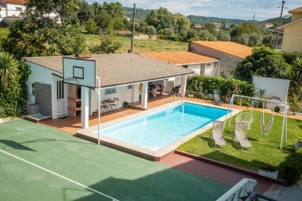 Delfim E Carmo - Entire House Com Piscina Villa São Pedro do Sul Exterior foto
